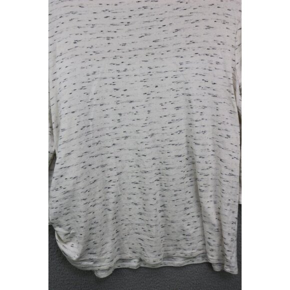 Pure Jill 3/4 Sleeve Ruched Side Tunic Top-Size XL - Picture 10 of 11